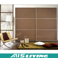 Glossy Double Color Schiebe Kleiderschrank (AIS-W369)